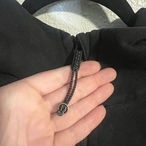 Lululemon Black Scuba 1/4 Zip Hoodie Size XL/XXL - Picture 2 of 4